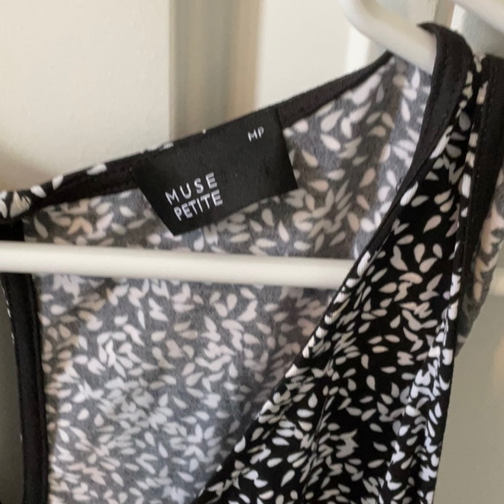 Muse Monochrome Patterned Romper - image 2